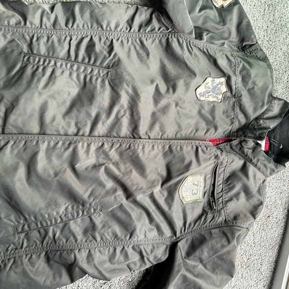 Men’s David button Buffalo grey jacket size XL - Picture 1 of 5